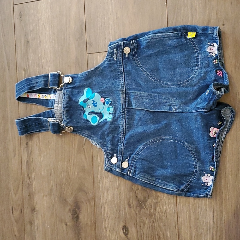 3t Blue's Clues shortalls